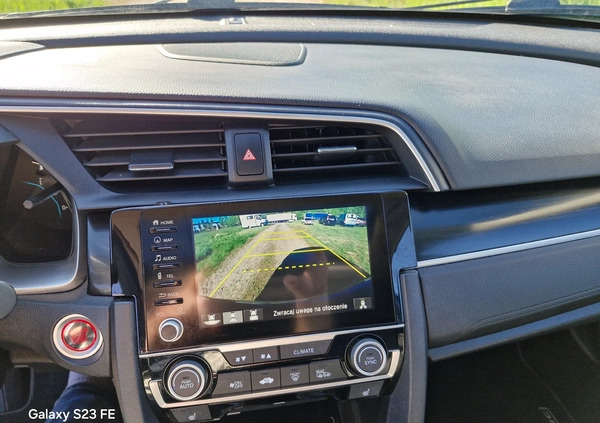 Honda Civic cena 79000 przebieg: 76700, rok produkcji 2020 z Siedlce małe 497